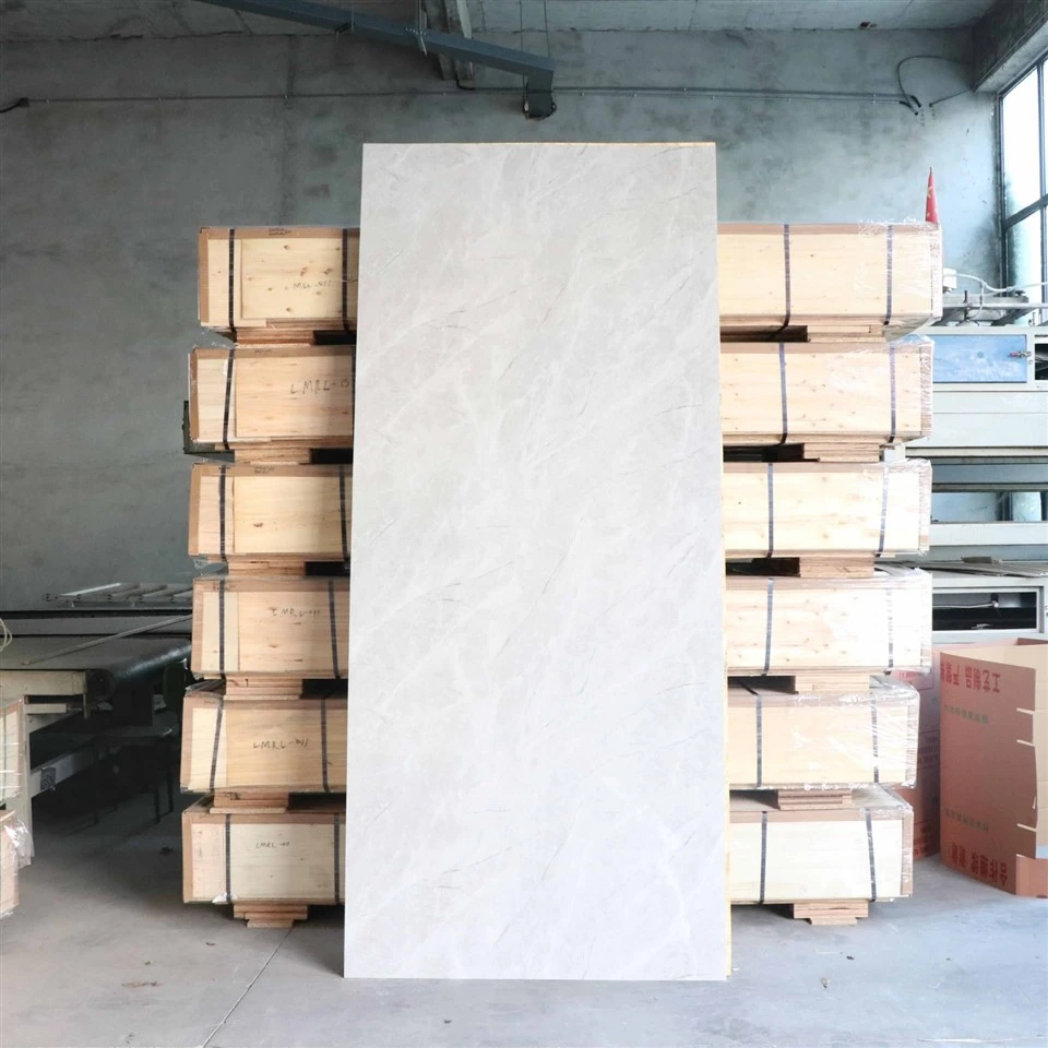 High Glossy PVC UV Marble Sheet factory